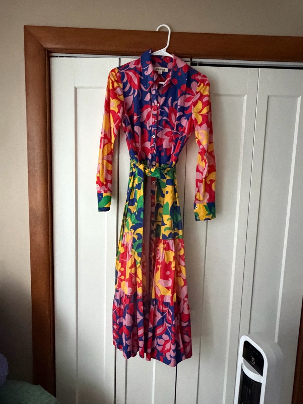 Boden Multicolor Floral Tiered Maxi Dress - Picture 2 of 2